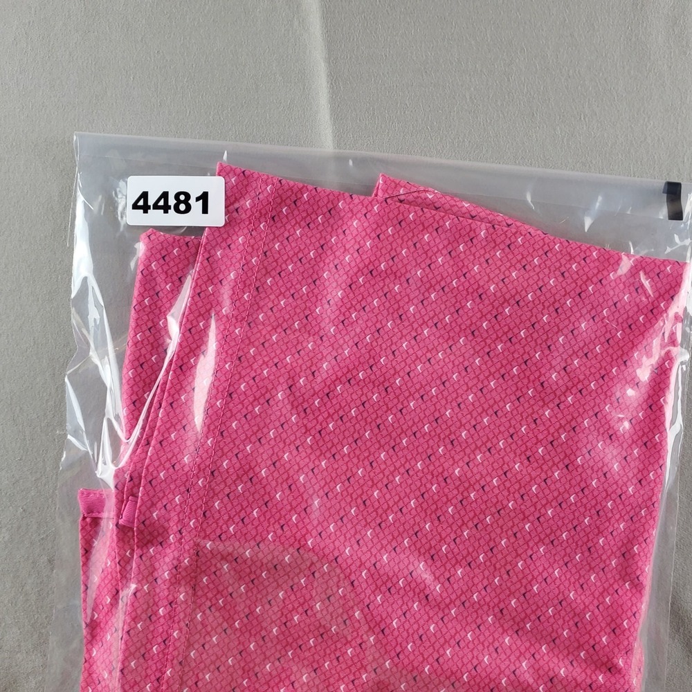 Callaway Shirt Men XL Pink AOP Swing Opti Dri Swing Tech Polo J Wood Pratt Golf - Picture 3 of 16
